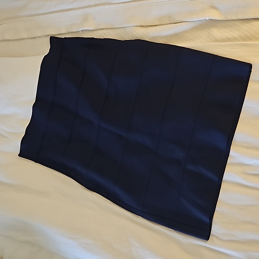 BCBC Alexa Navy Bodycon pencil skirt small